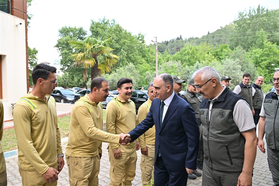 Manisa'da orman yangınları ile mücadele komisyon toplantısı gerçekleşti