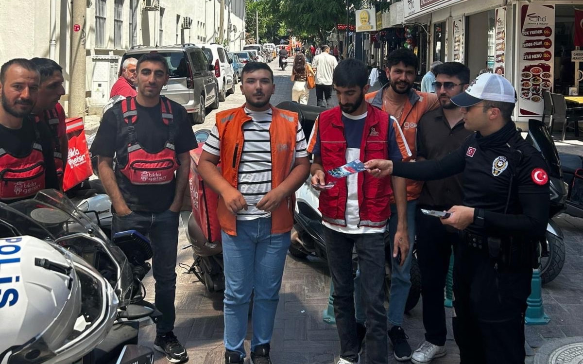 Motokuryelere eğitim verildi