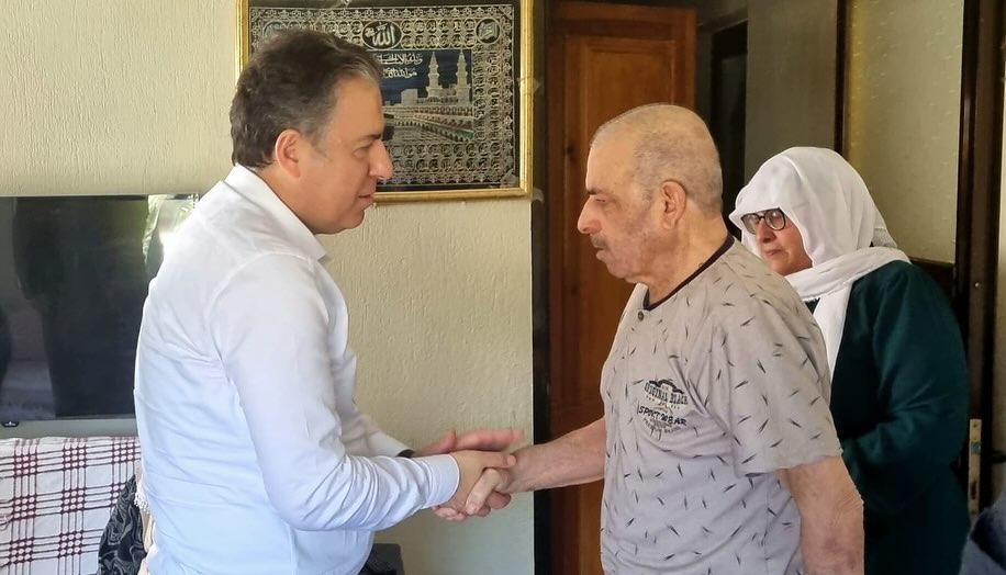 Kaymakam Kapankaya’dan şehit aileleri ve gazilere bayram ziyareti