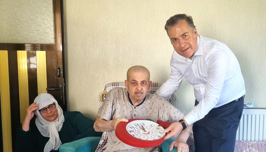 Kaymakam Kapankaya’dan şehit aileleri ve gazilere bayram ziyareti