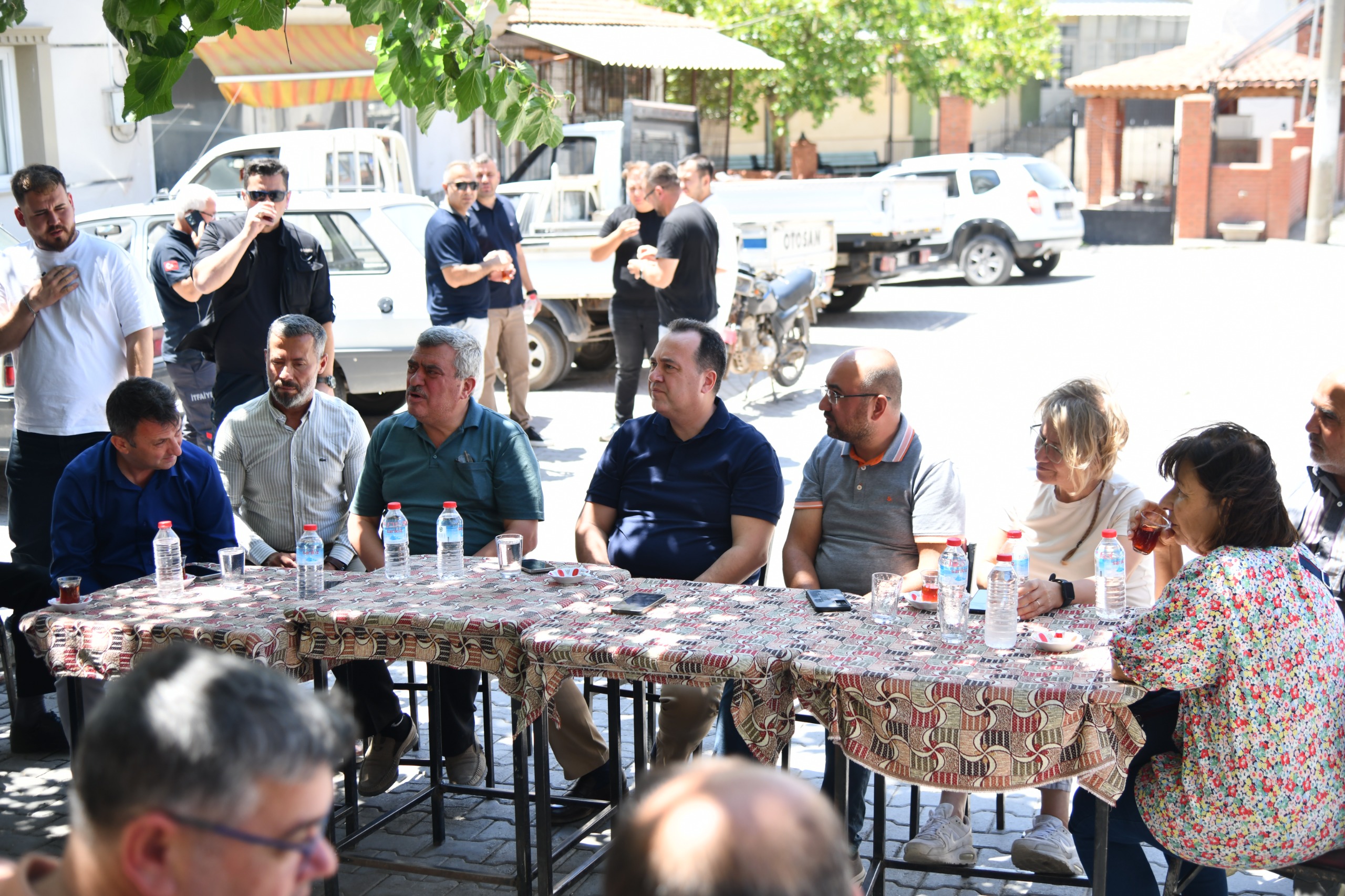Başkan Dutlulu, Akhisar’daki Yangın Bölgesinde İncelemelerde Bulundu