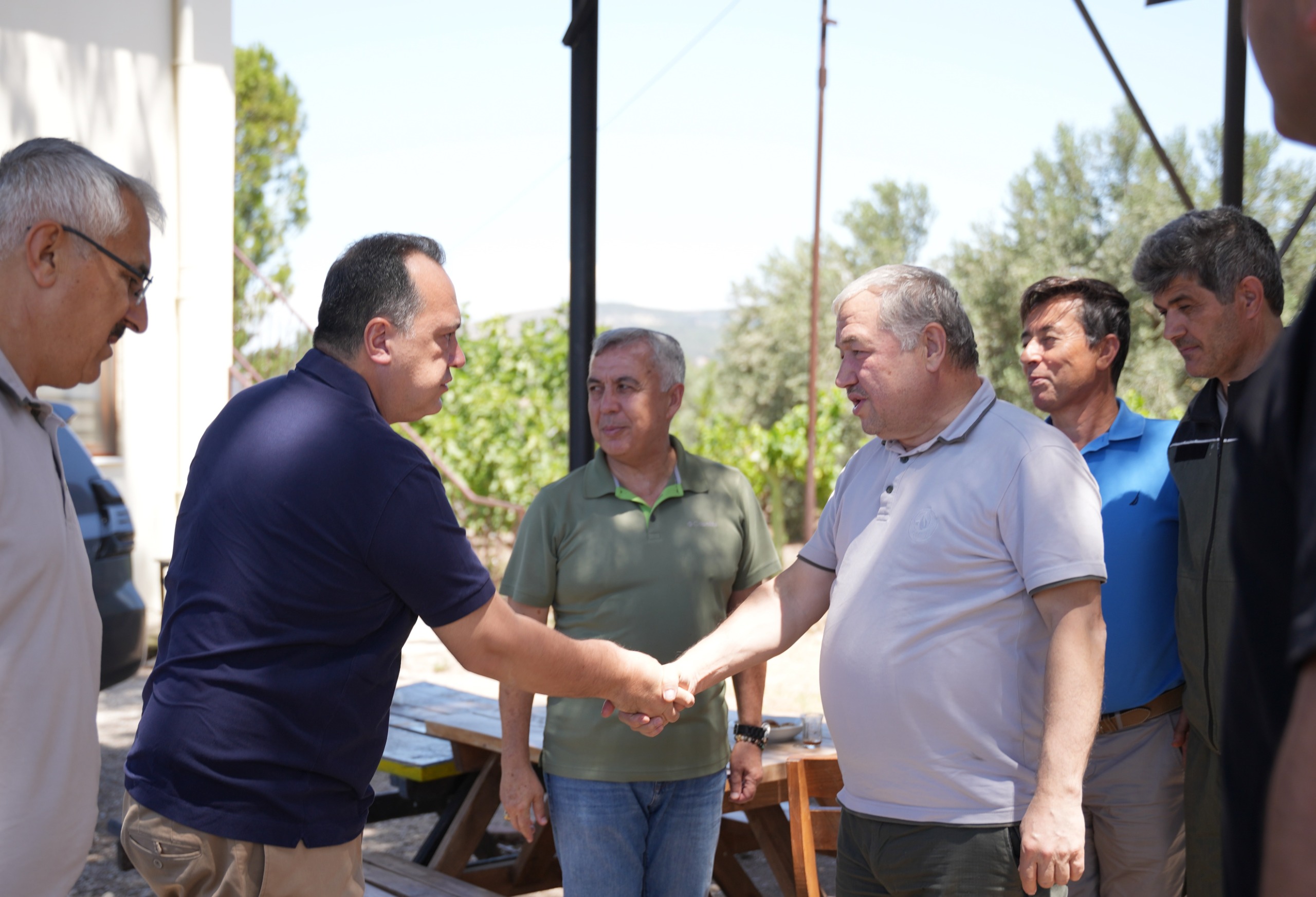 Başkan Dutlulu, Akhisar’daki Yangın Bölgesinde İncelemelerde Bulundu