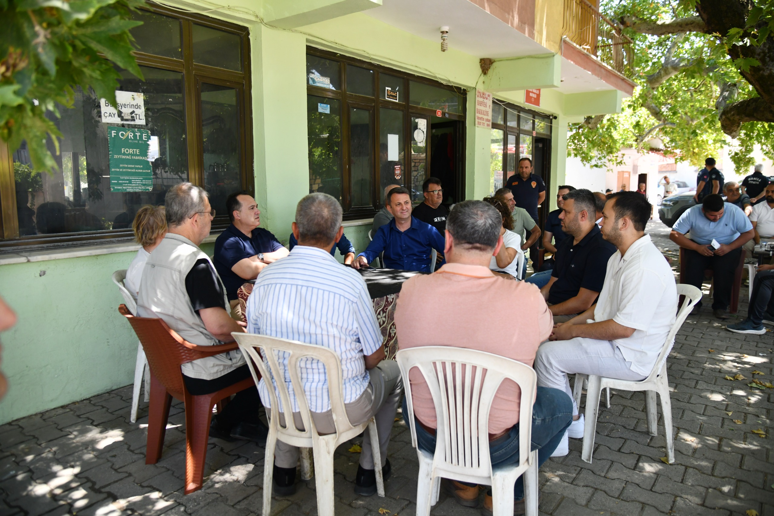 Başkan Dutlulu, Akhisar’daki Yangın Bölgesinde İncelemelerde Bulundu