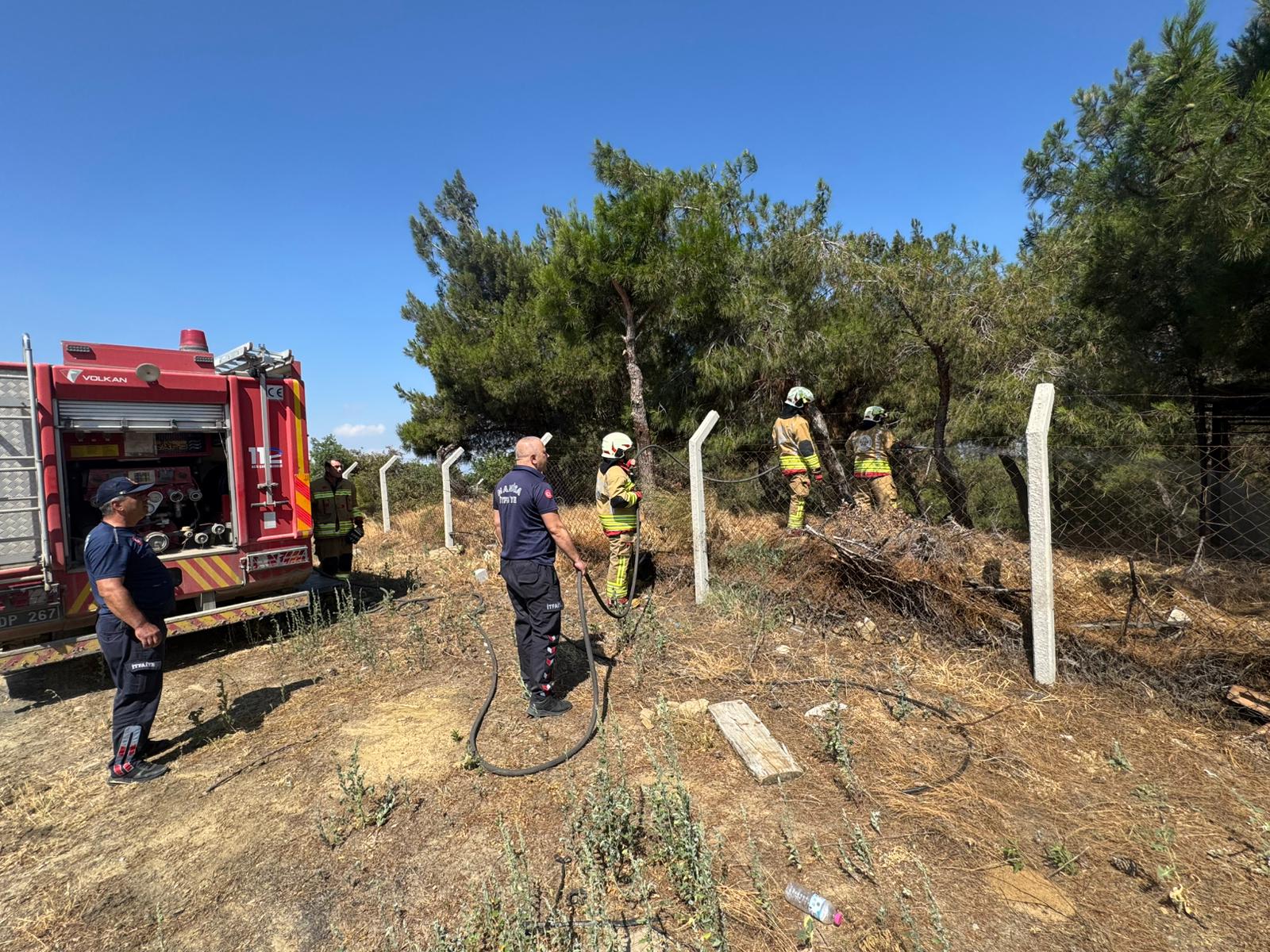 Başkan Dutlulu, Akhisar’daki Yangın Bölgesinde İncelemelerde Bulundu