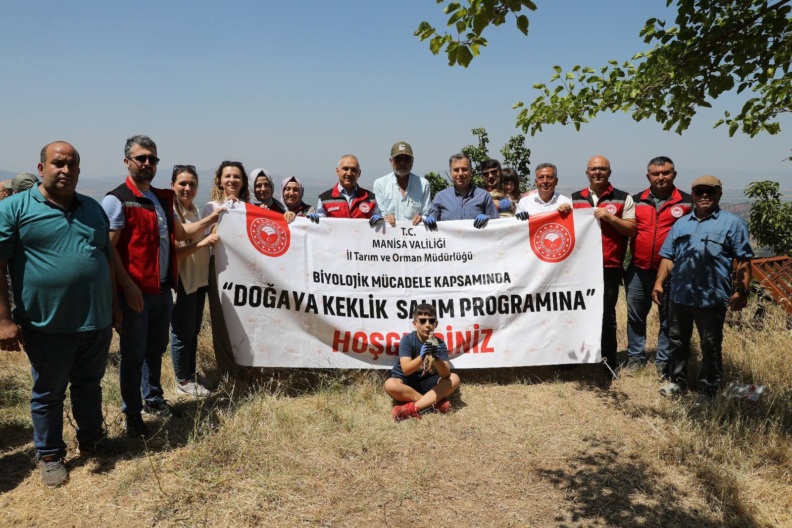 Manisa’da 400 keklik doğaya salındı!