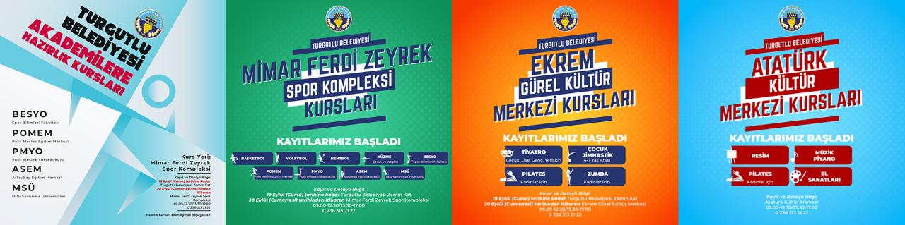Turgutlu’da Kış Spor Okulları ve Kültür Kursları Başlıyor