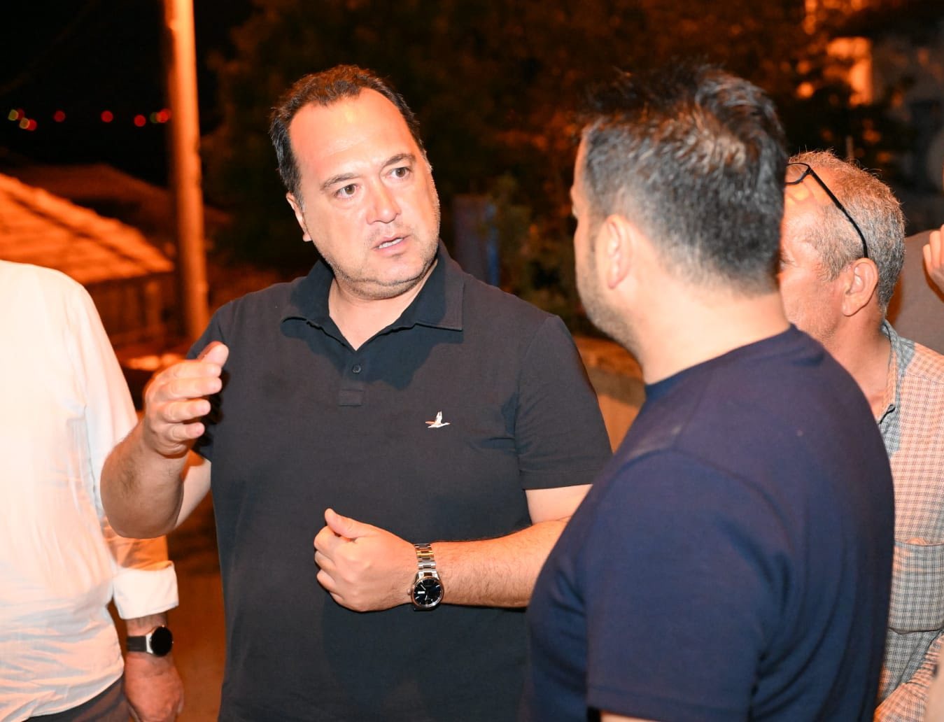 Başkan Dutlulu depremzedeleri ziyaret etti