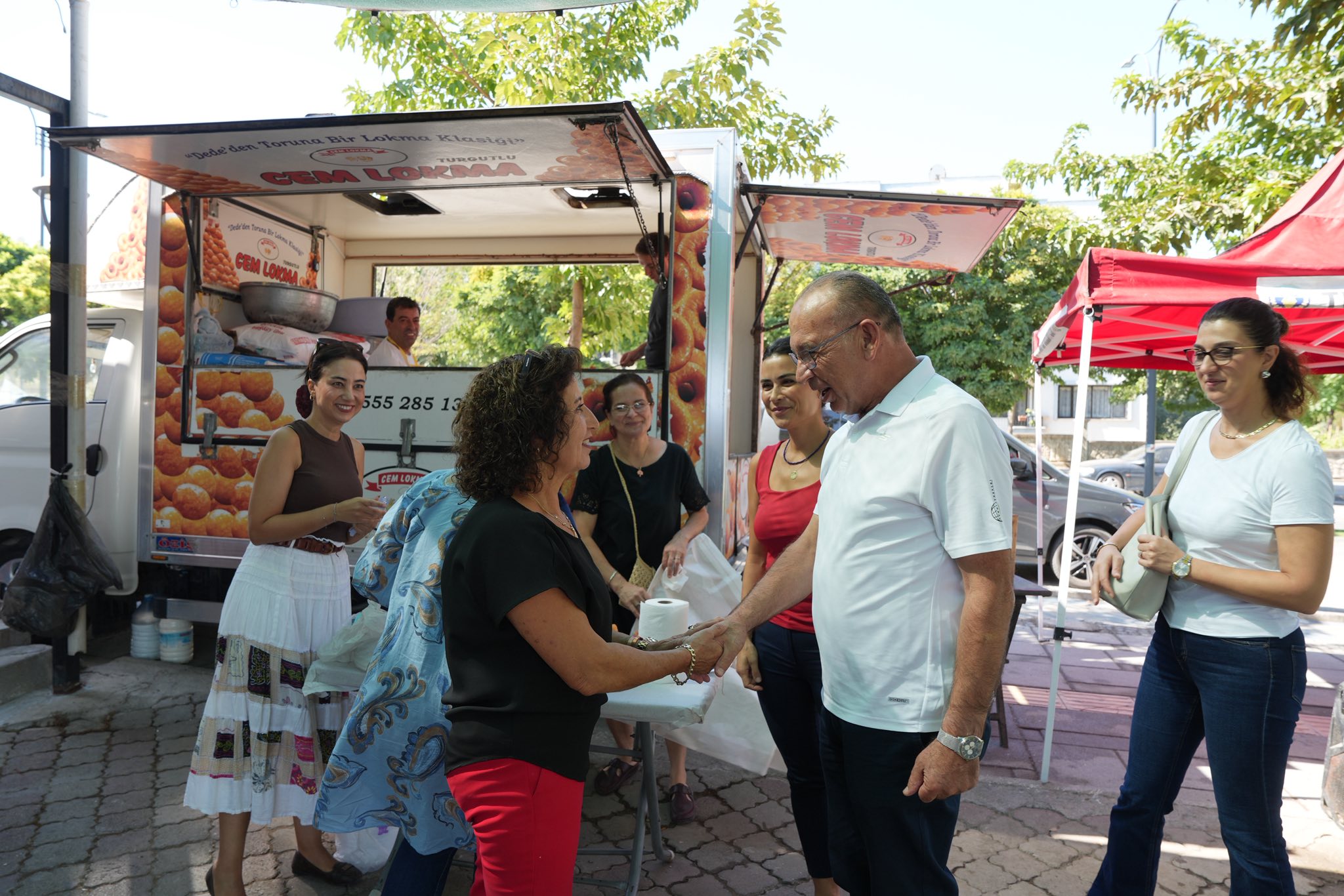Ergenekon Mahallesi’nde 30 Ağustos için lokma hayrı