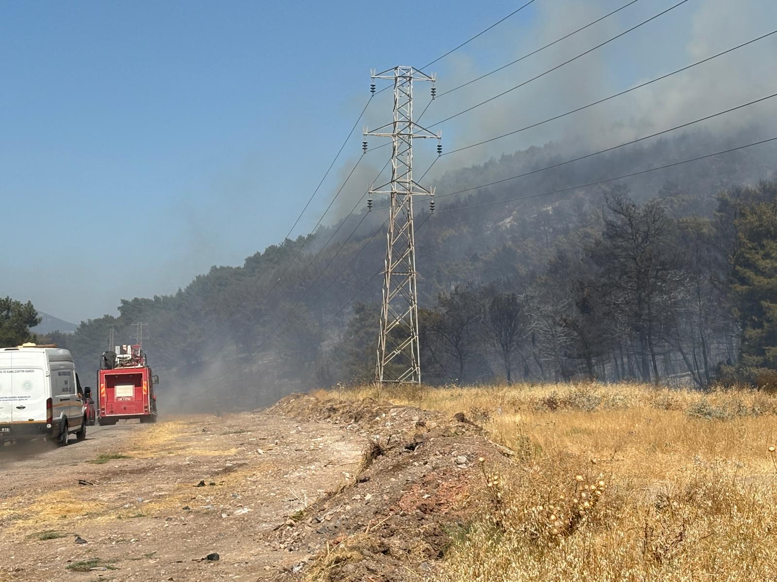 Soma Yangınına Müdahale Sürüyor