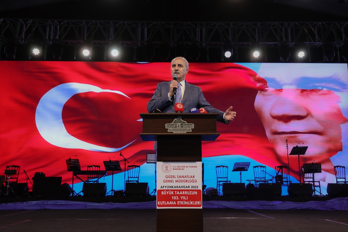 TBMM Başkanı Kurtulmuş, Afyonkarahisar'daki Zafer Haftası etkinliklerine katıldı