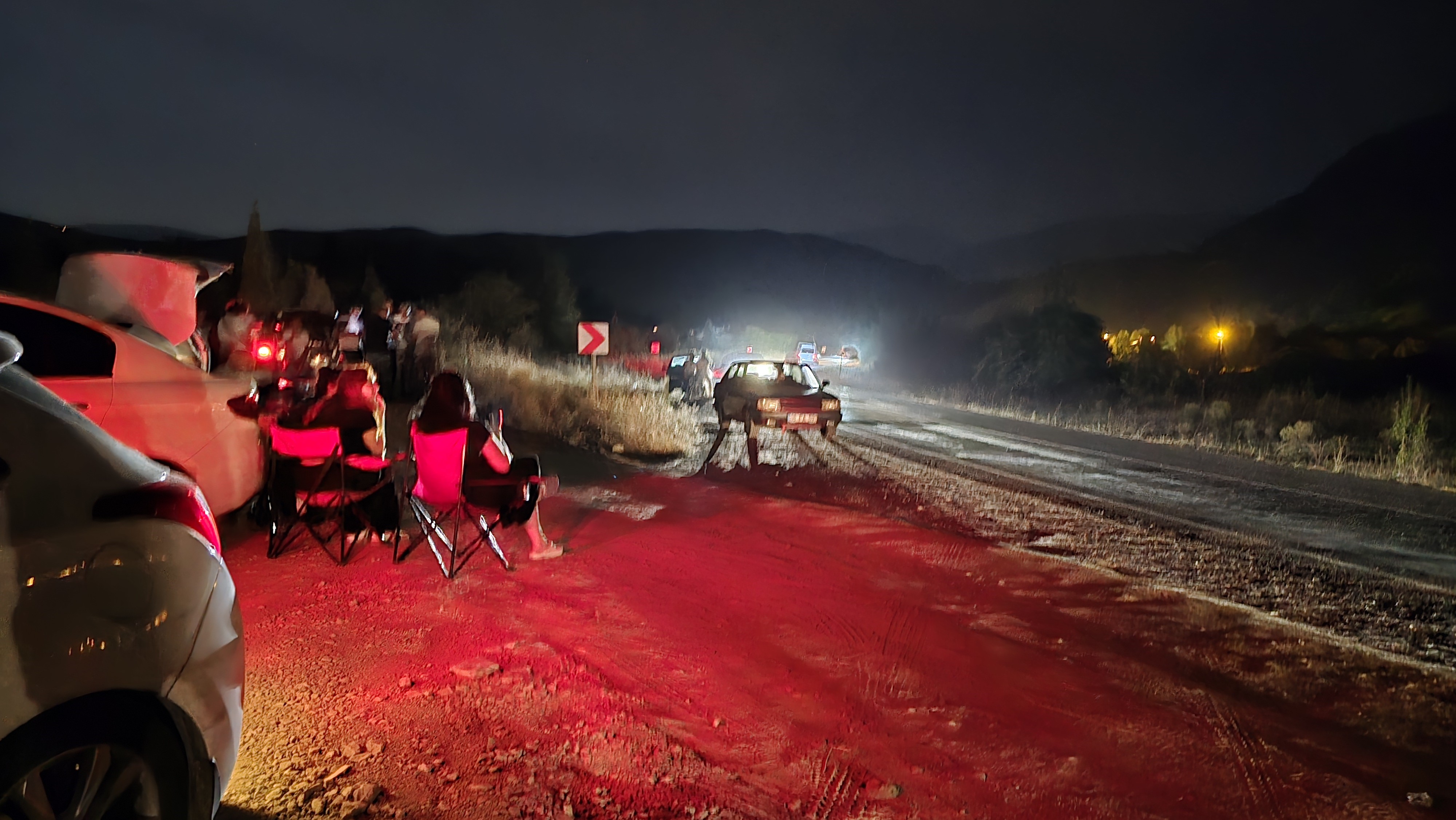 Yangını böyle izlediler