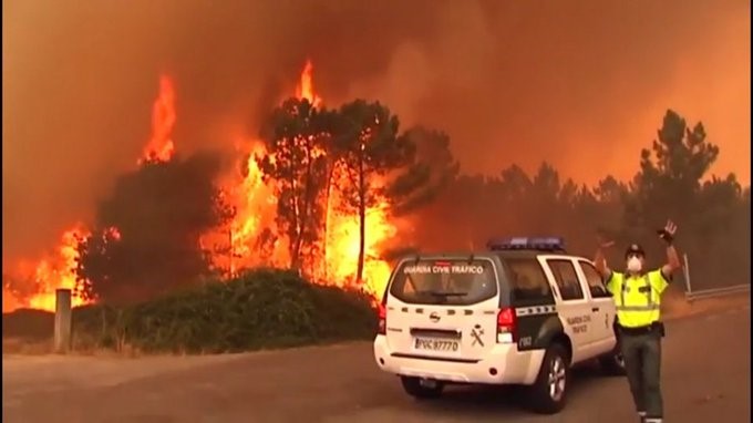 İspanya yanıyor! 7 kişi hayatını kaybetti