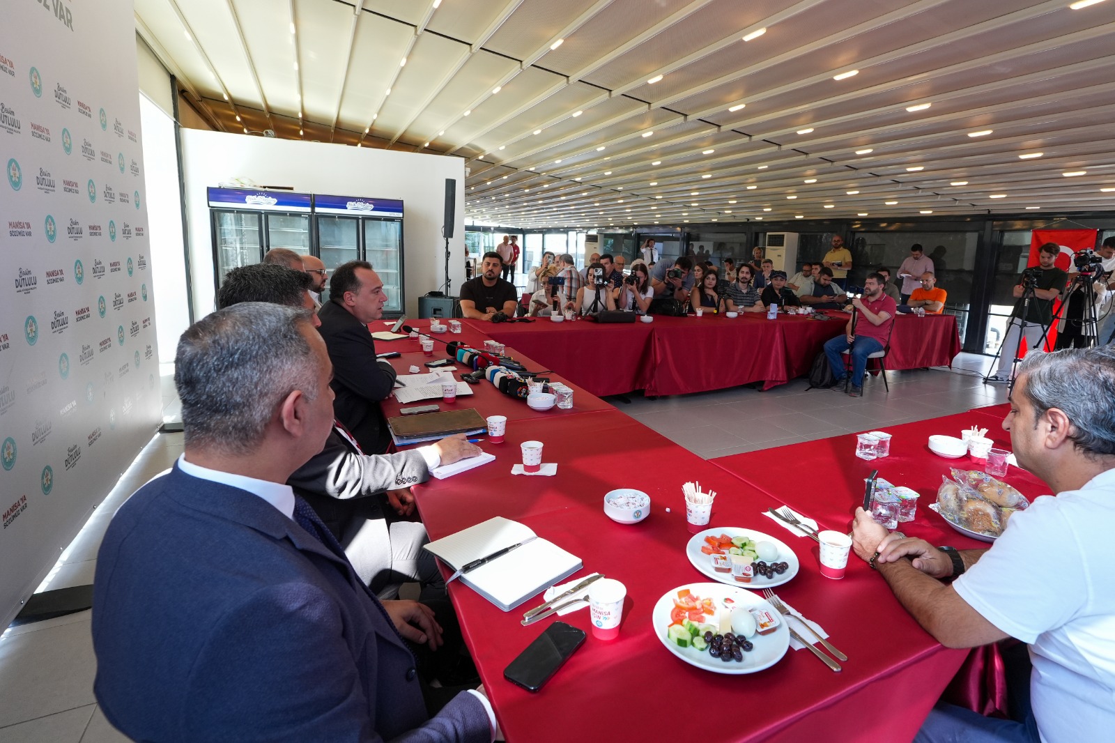 Başkan Dutlulu Basın Mensuplarına Gündemi Değerlendirdi