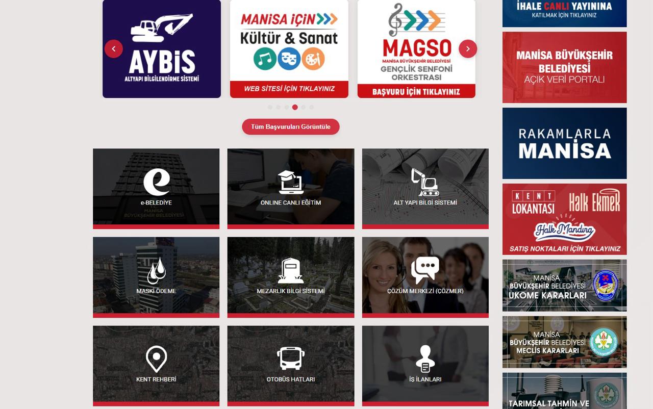 Vatandaşlar Manisa'yı havadan izleyebilecek!