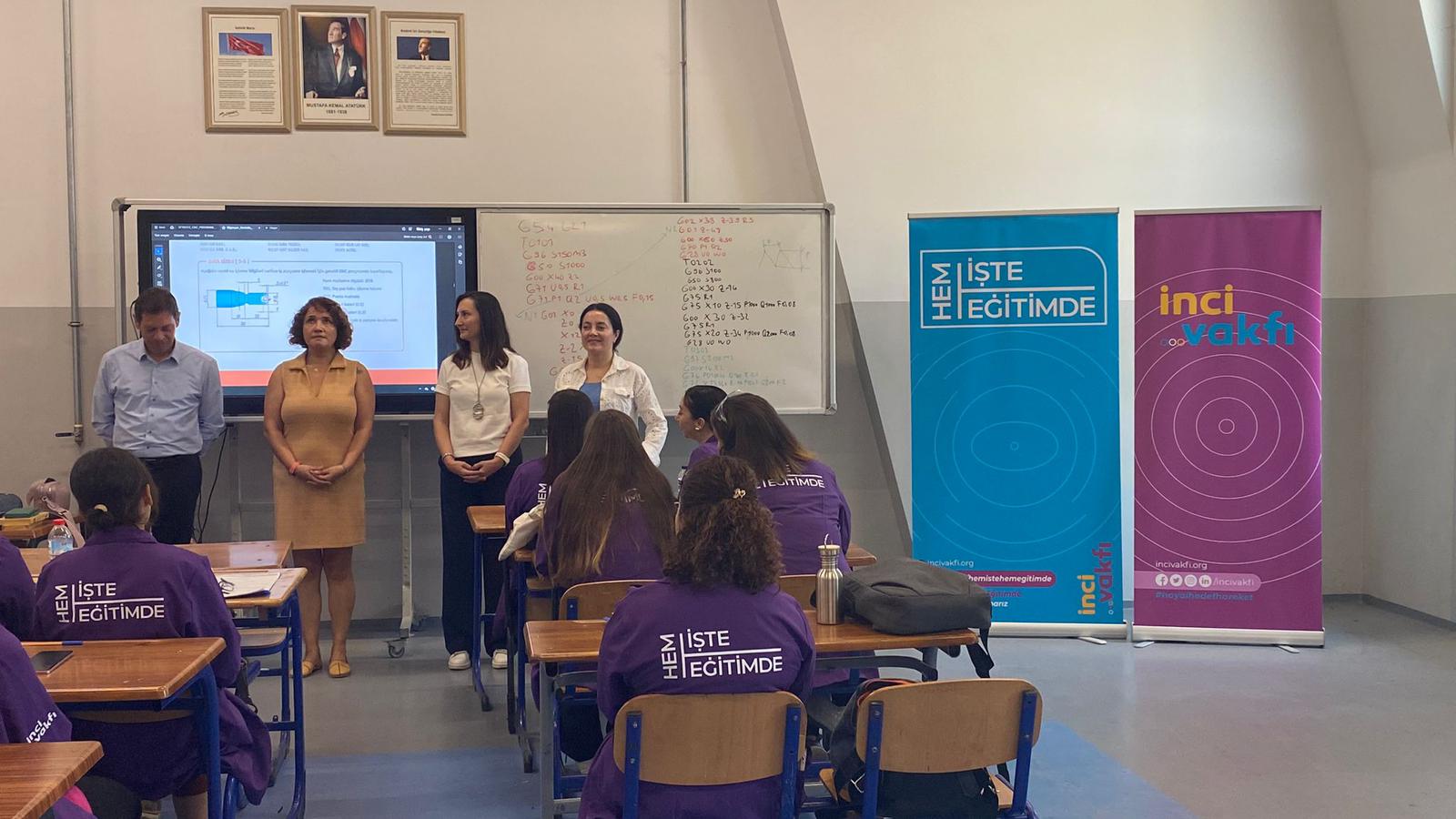 Genç Kadınların Meslek Eğitimleri Devam Ediyor