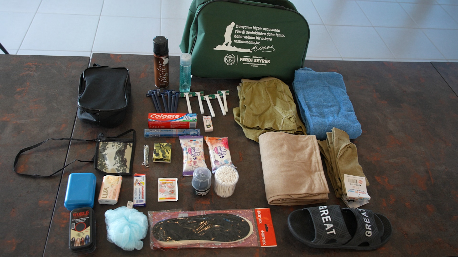 Manisa’da ‘Asker Çantası’ Projesi Hayata Geçti