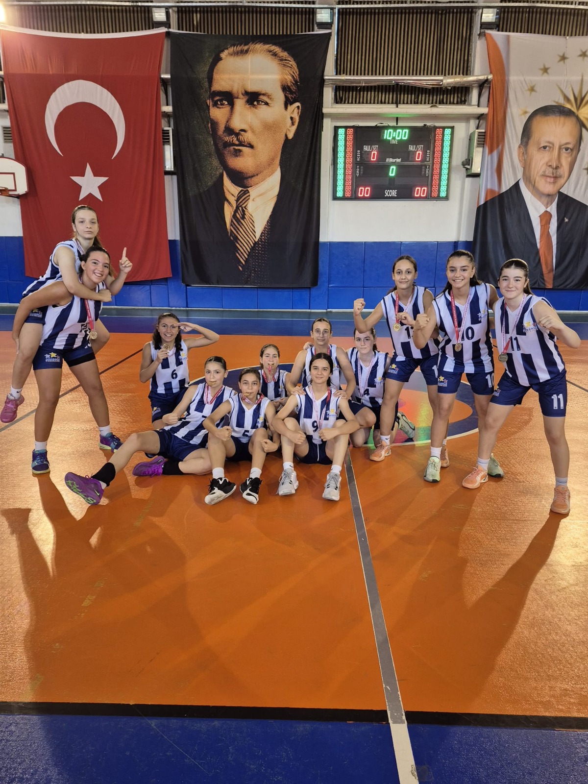 Potada Zafer Manisa’nın: Kız İl Karması Türkiye Şampiyonu Oldu