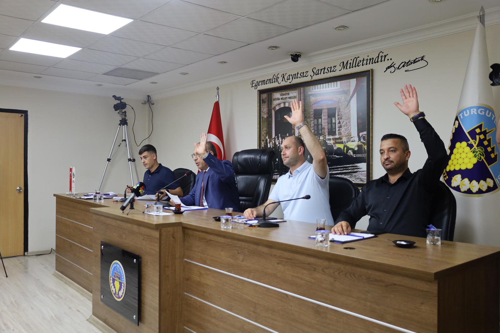 Turgutlu Belediyesi ağustos ayı meclis toplantısı gerçekleşti