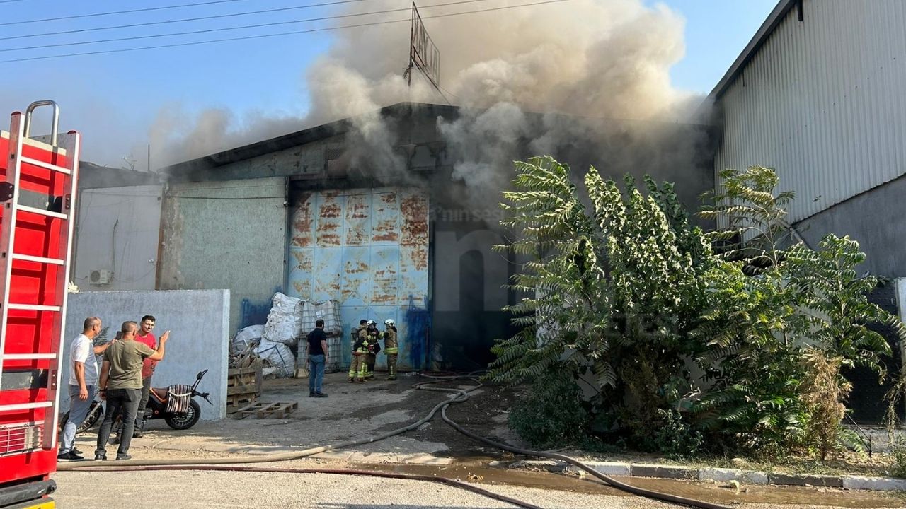 Koşukırı'nda yangın sürüyor! Patlamalar duyuldu