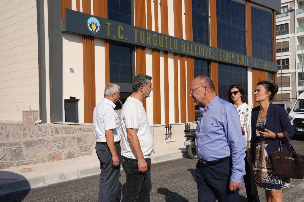 Projeler Açılışa Hazır Turgutlu'da Son İncelemeler Yapıldı