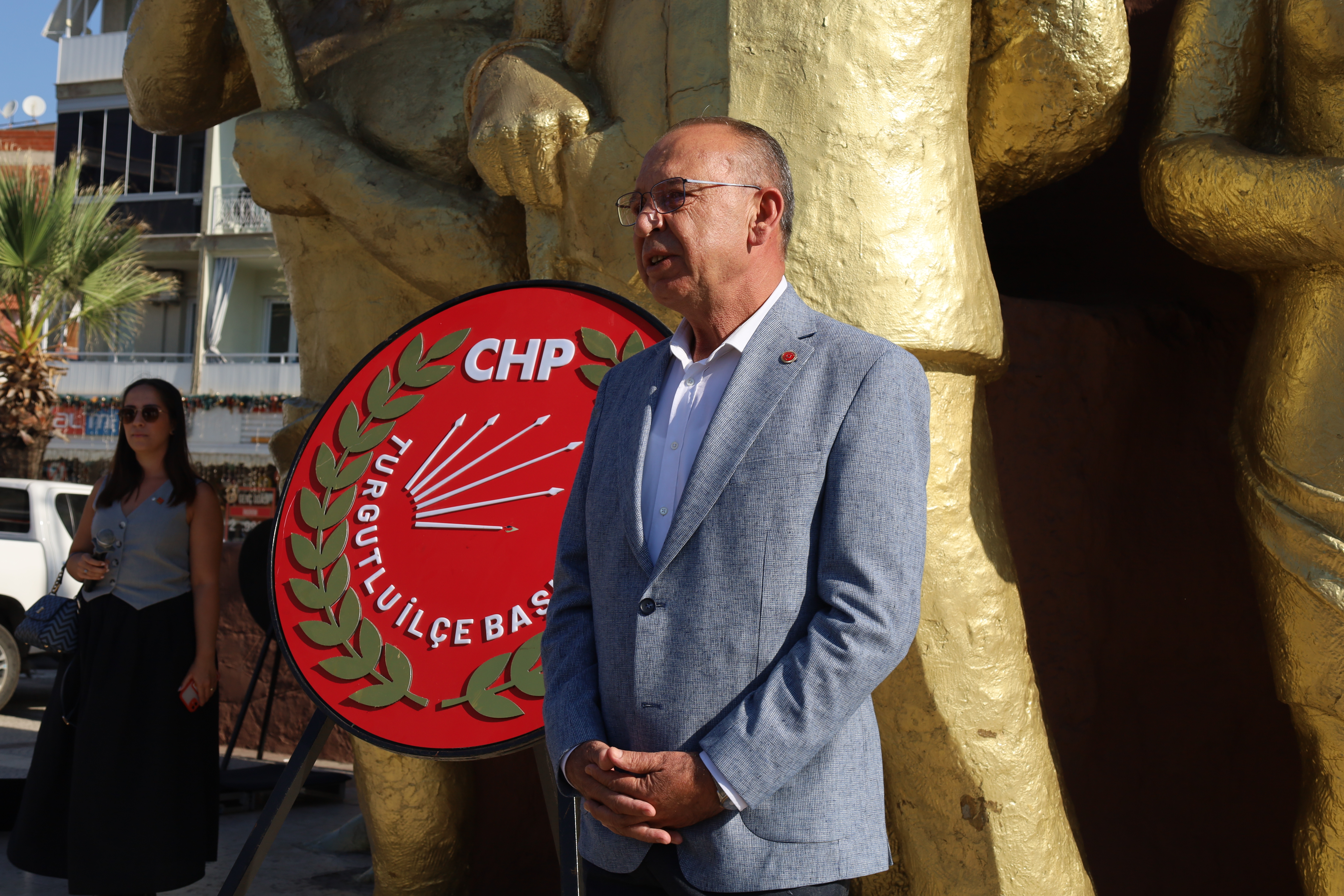 CHP Turgutlu, 102. Kuruluş Yıldönümünü Kutladı