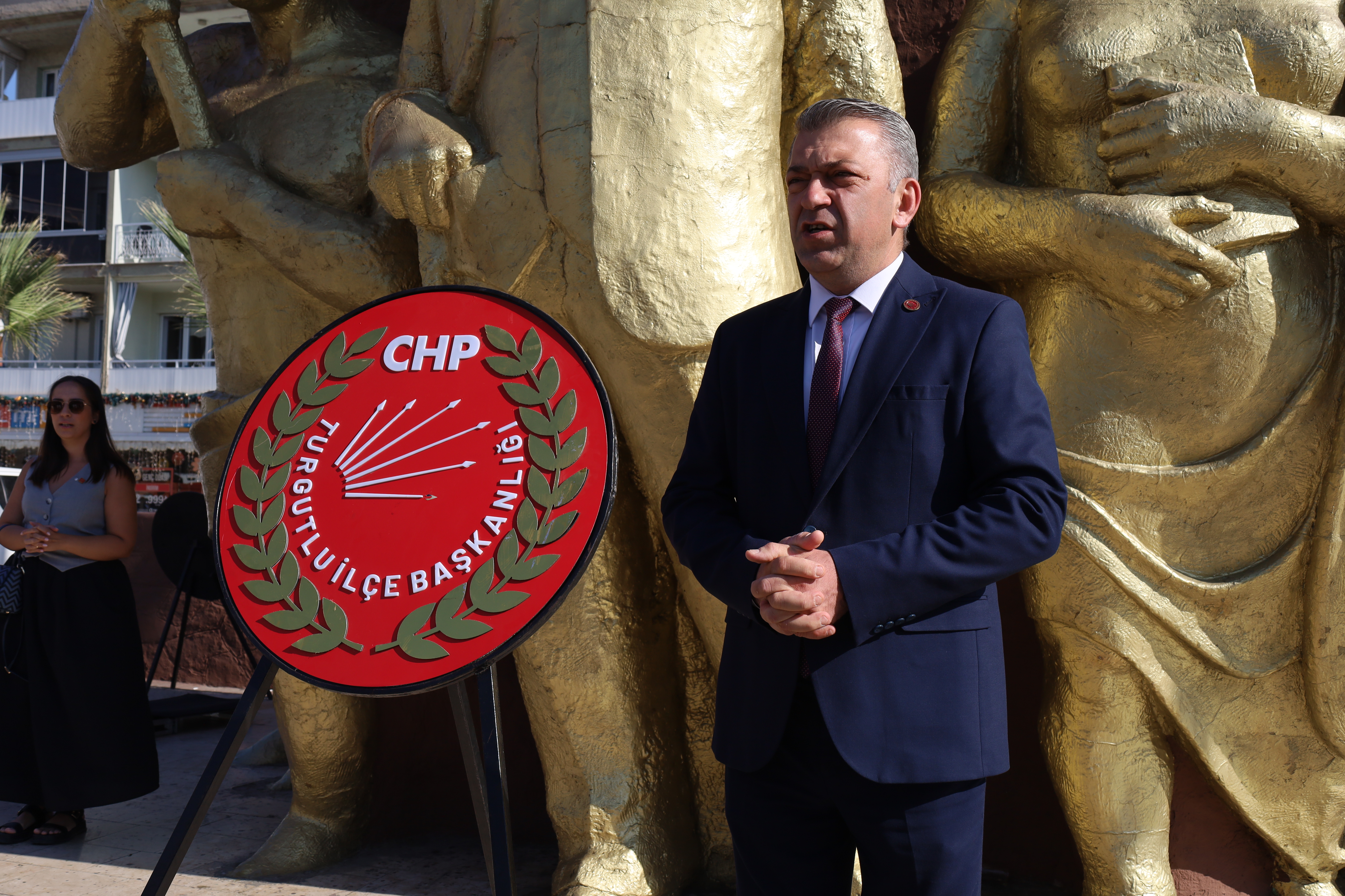 CHP Turgutlu, 102. Kuruluş Yıldönümünü Kutladı
