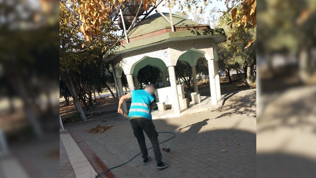 Turgutlu’da Camiler Cuma Namazı Öncesi Yükümlülerce Temizlendi