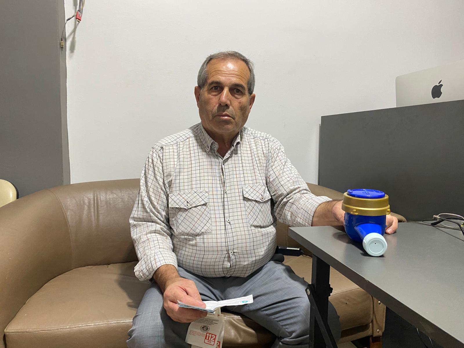 Turgutlulu eski muhtardan  MASKİ’ye sayaç tepkisi