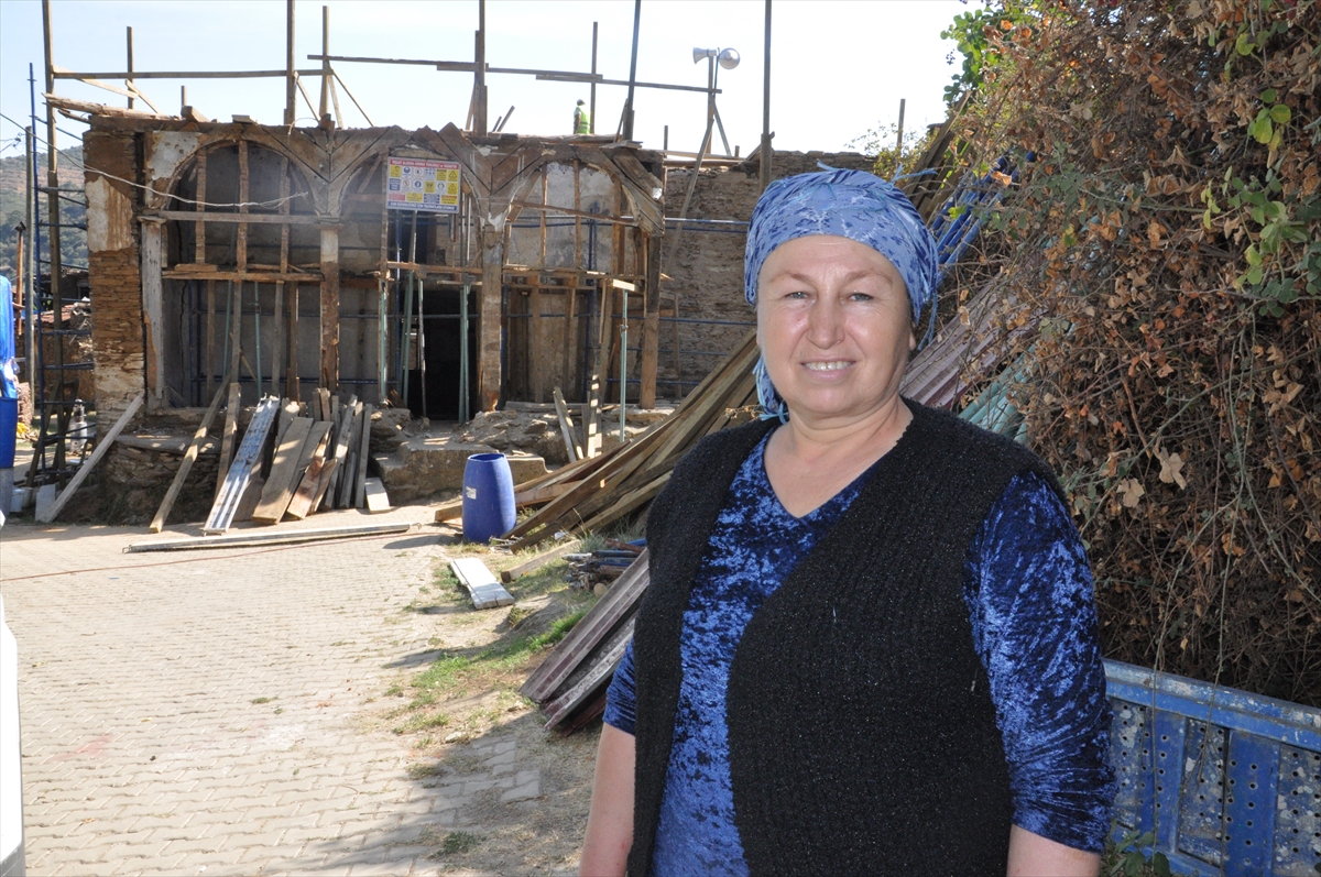 8 kişinin yaşadığı 'Hayalet Köy'deki tarihi cami restore ediliyor