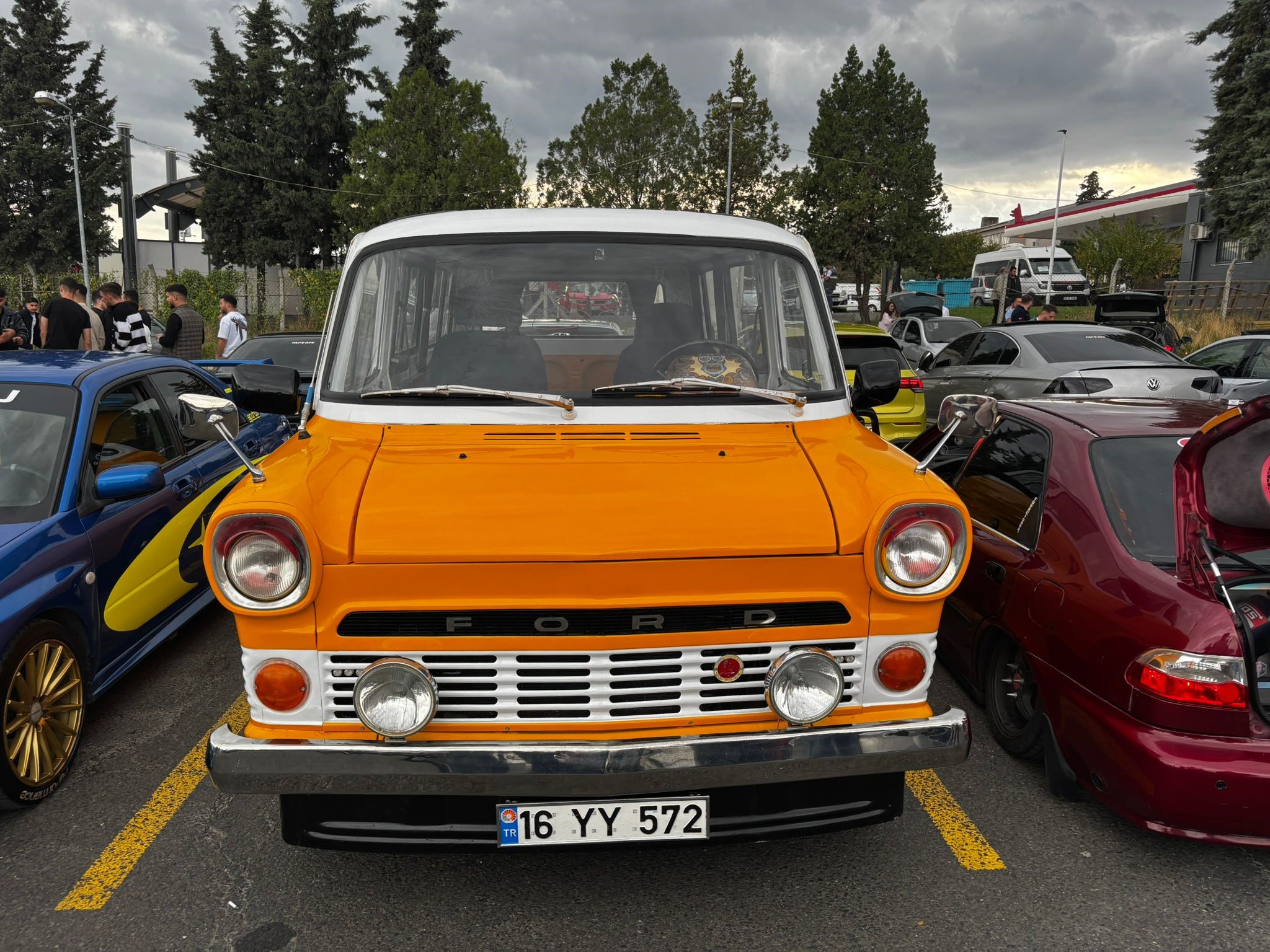 Modifiye tutkunları buluştu! Renkli görüntüler ortaya çıktı