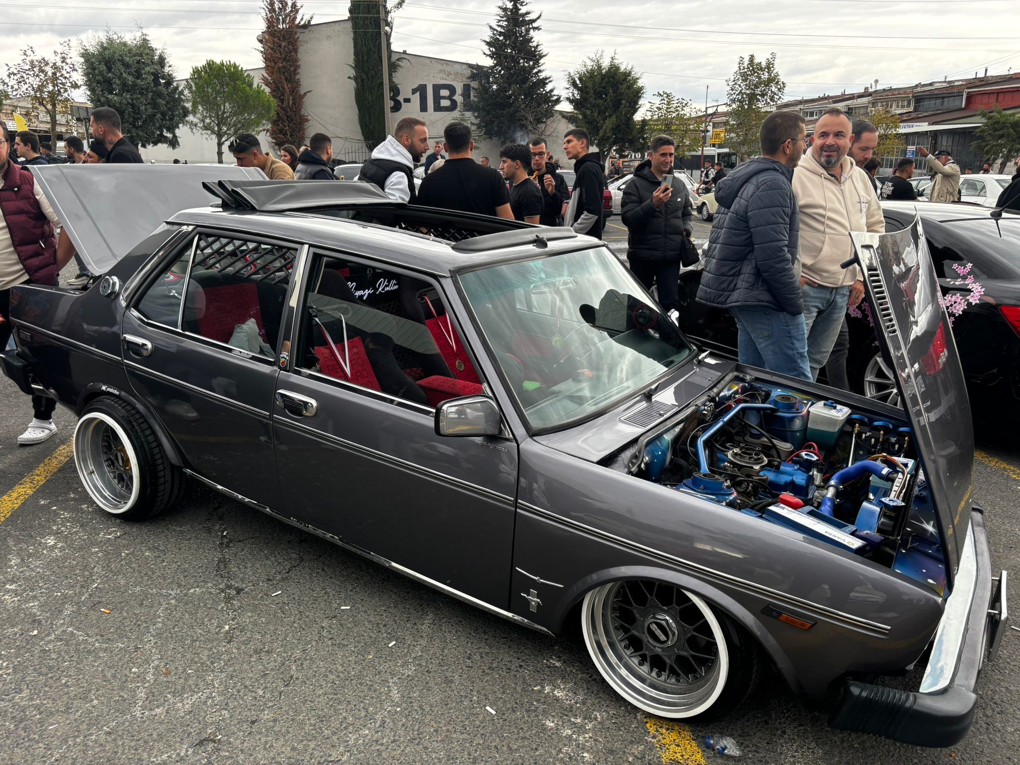 Modifiye tutkunları buluştu! Renkli görüntüler ortaya çıktı