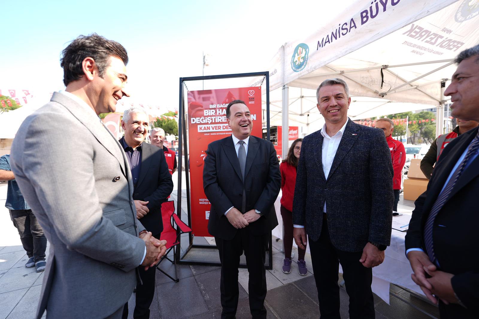 Manisa’da Kan Bağışı Kampanyasına Büyükşehir’den Katkı