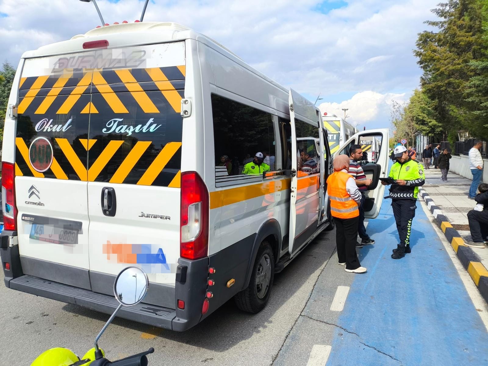 Manisa'da servis denetimi: 1 araç trafikten men edildi
