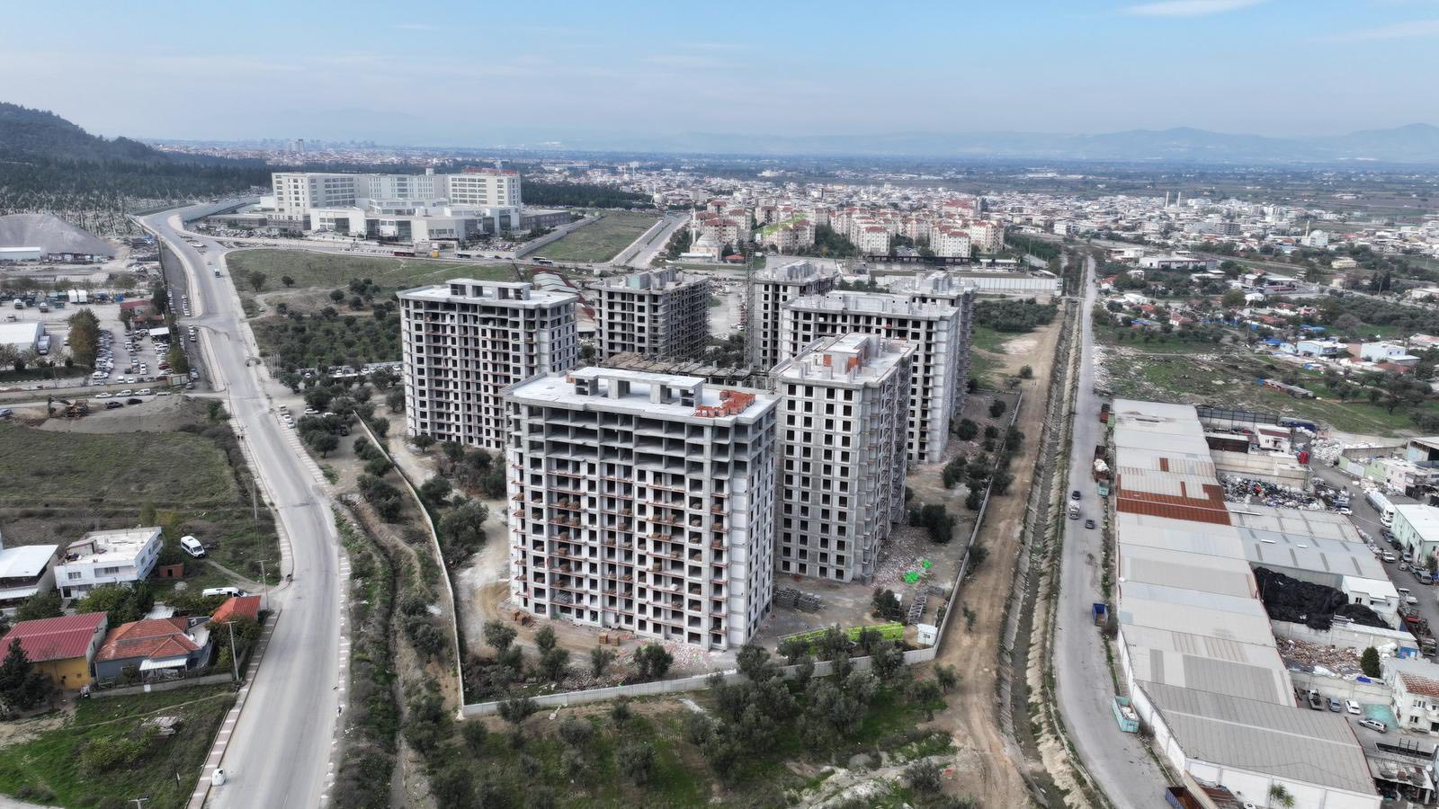 Manisa’nın Konut Projesi Spilkent Hızla Tamamlanıyor