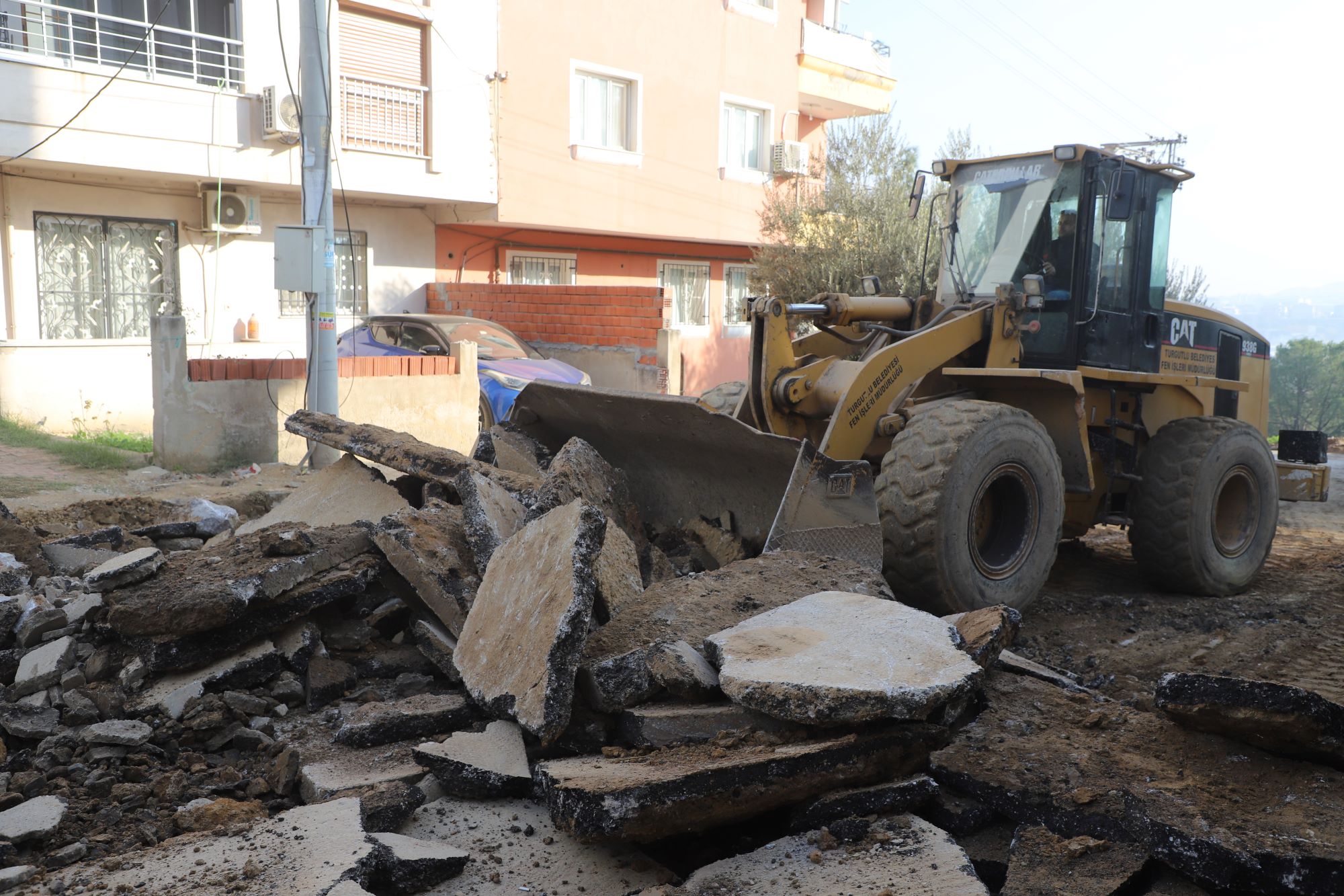 Turgutlu’da Sokaklar Baştan Aşağı Yenileniyor