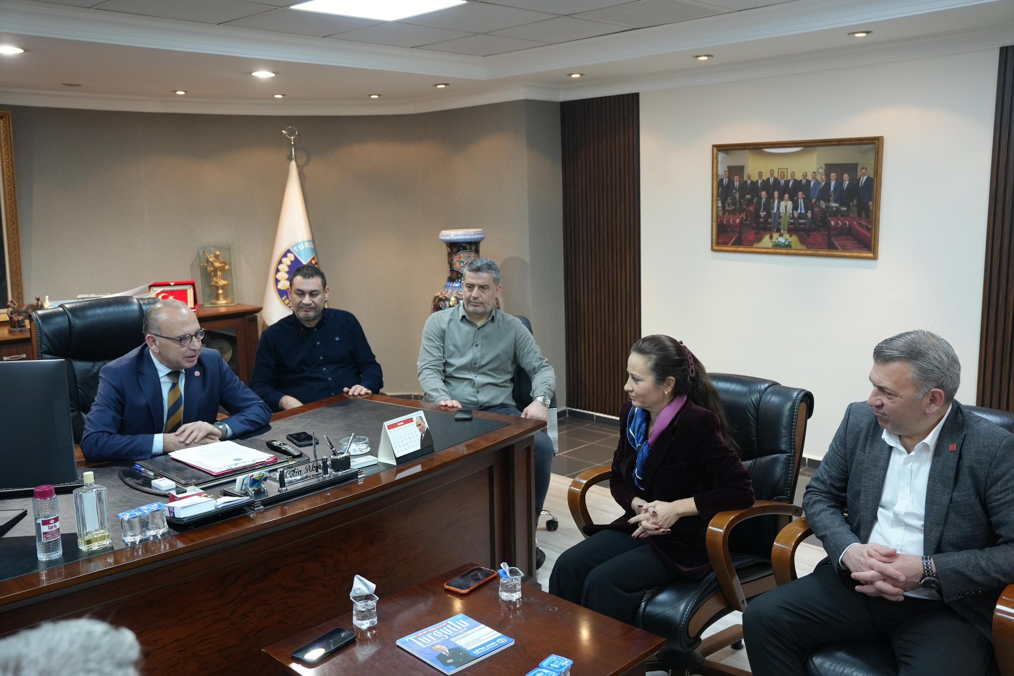 Özalper ve Başevirgen'den Turgutlu Belediyesi ziyareti