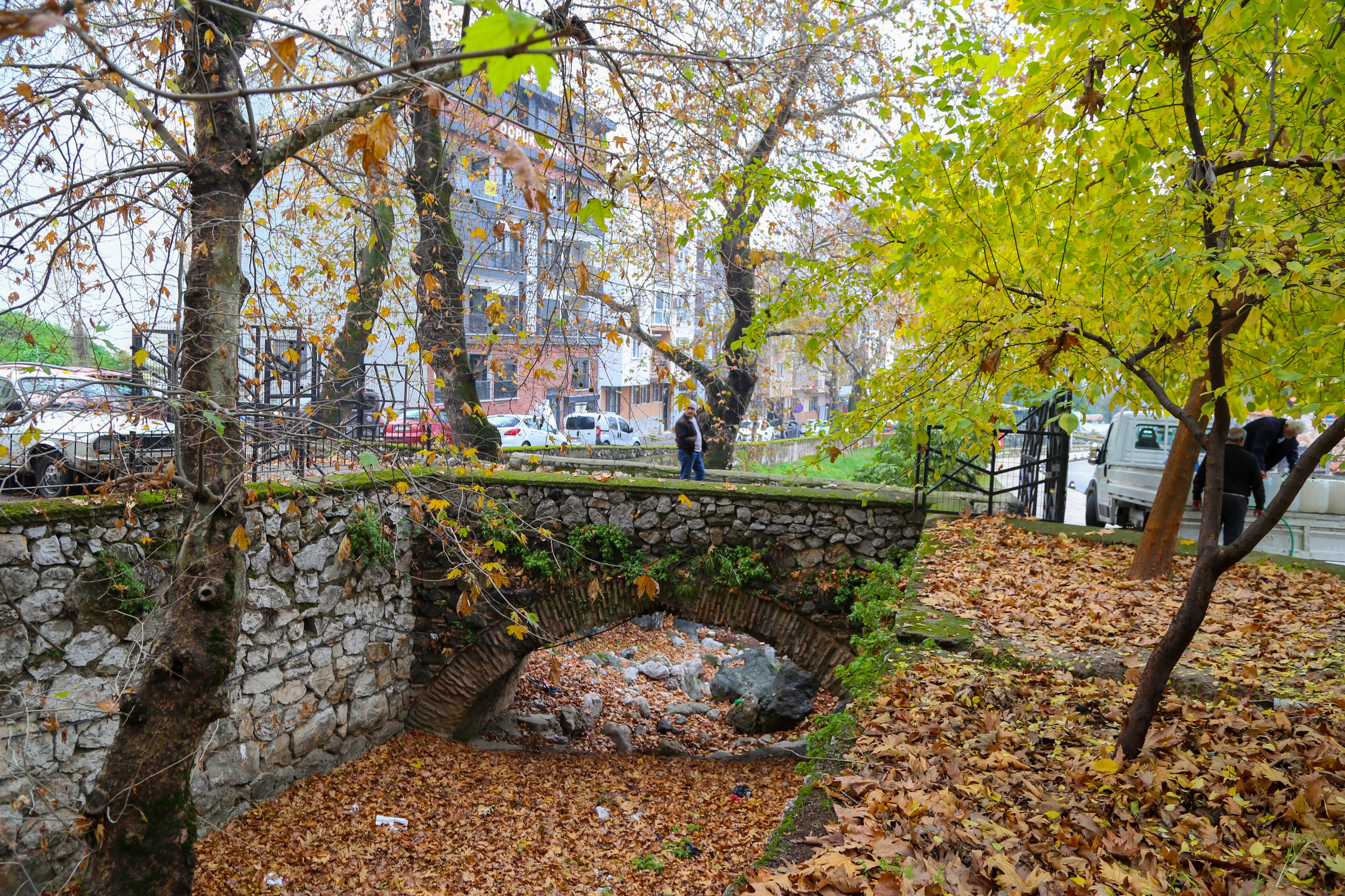 Çaybaşı Deresi Aralık Ayında Kartpostallık Görüntüler Sunuyor