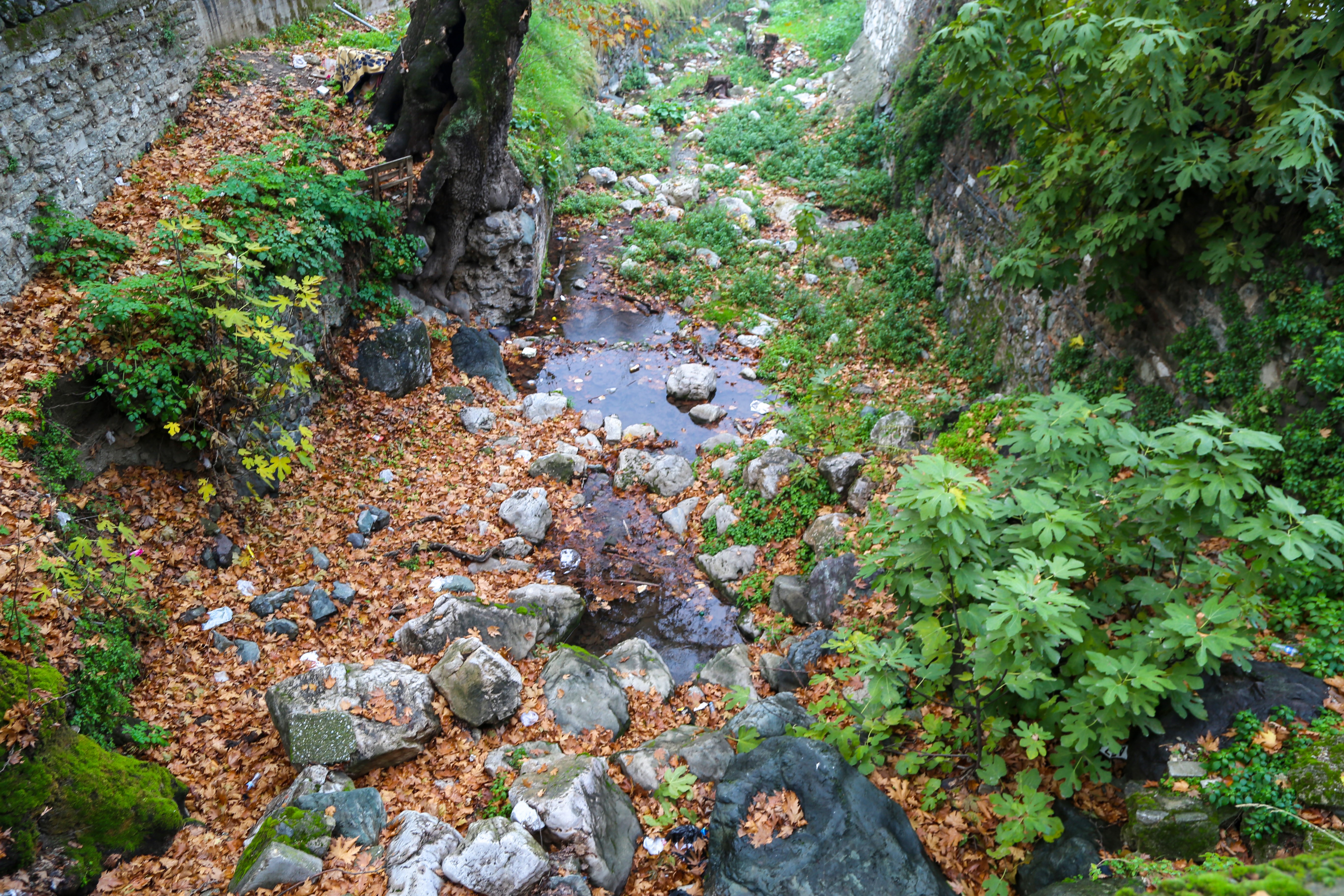 Çaybaşı Deresi Aralık Ayında Kartpostallık Görüntüler Sunuyor