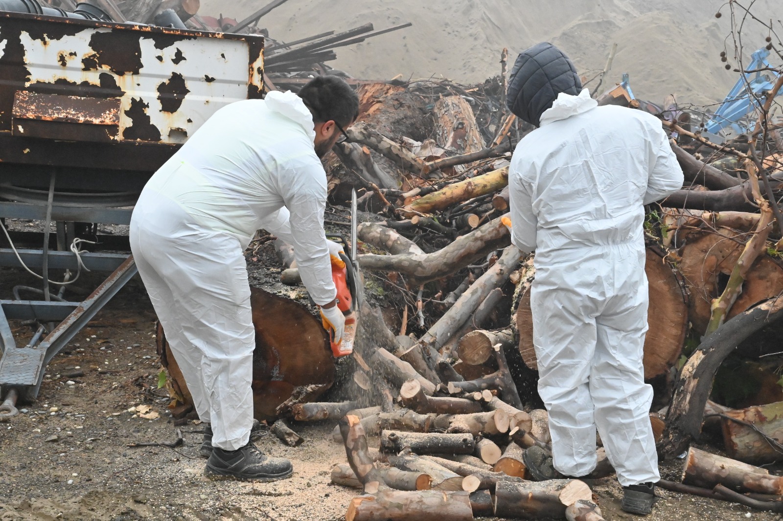 Manisa’da İhtiyaç Sahiplerine Yakacak Odun Desteği