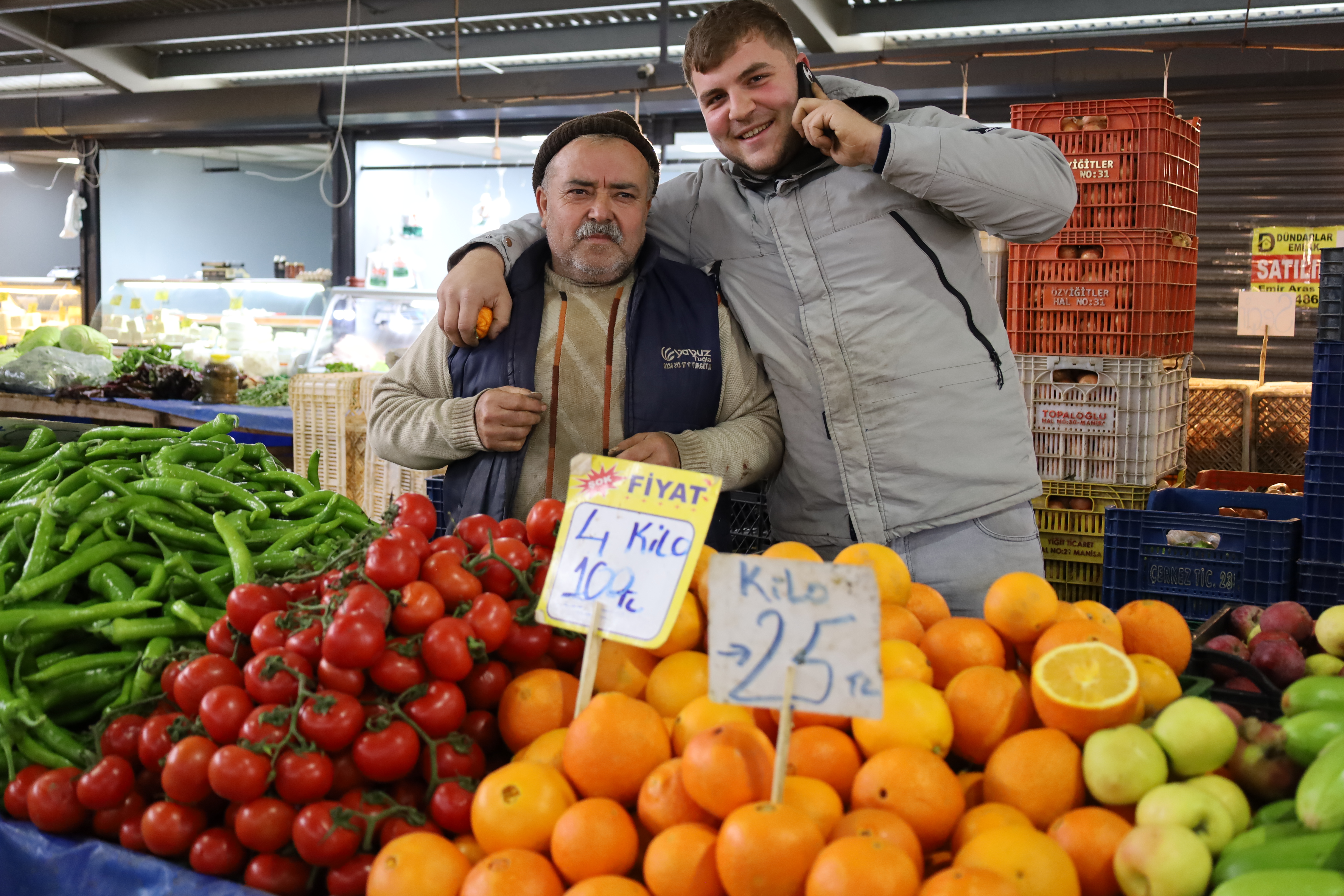 Turgutlu’da Cuma Pazarı’ndaki Güncel Fiyatlar
