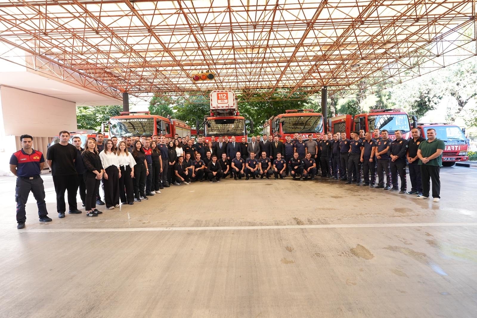 Manisa İtfaiyesi 2025’te 14 Bin 454 Olayda Sahadaydı