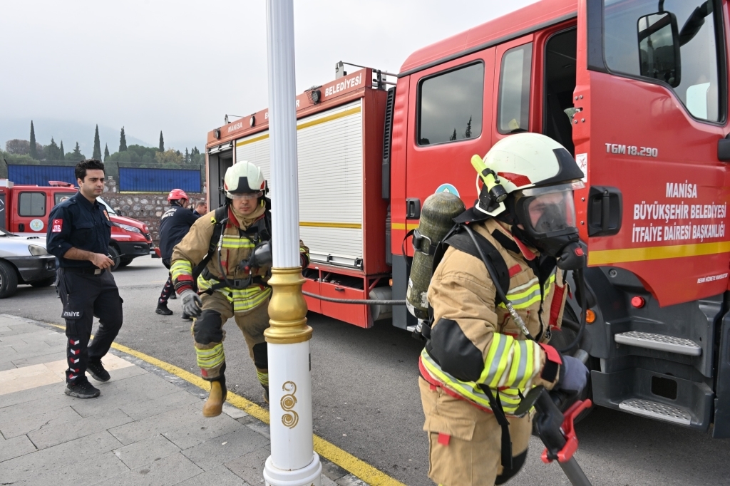 Manisa İtfaiyesi 2025’te 14 Bin 454 Olayda Sahadaydı