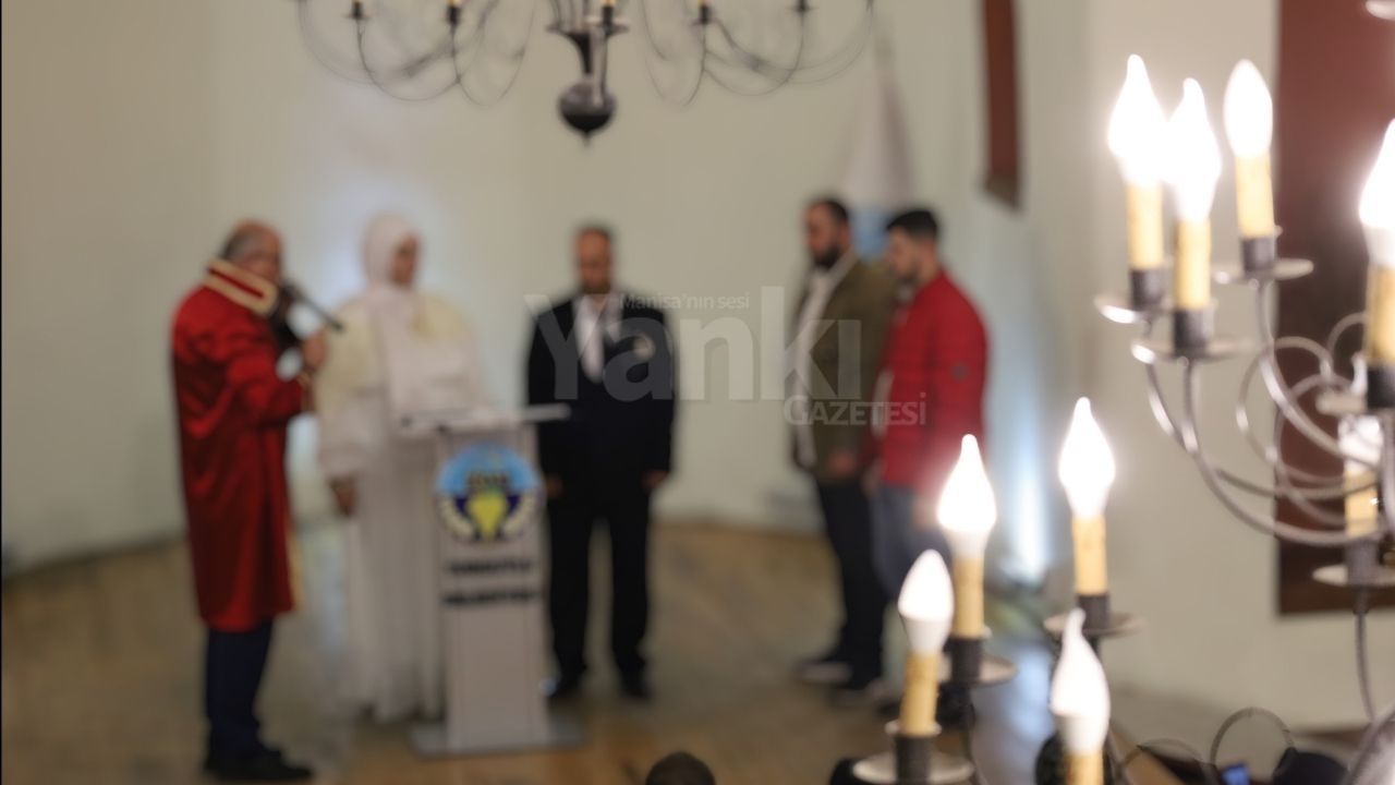 Turgutlu’da 2025’te 1262 Çift Dünyaevine Girdi