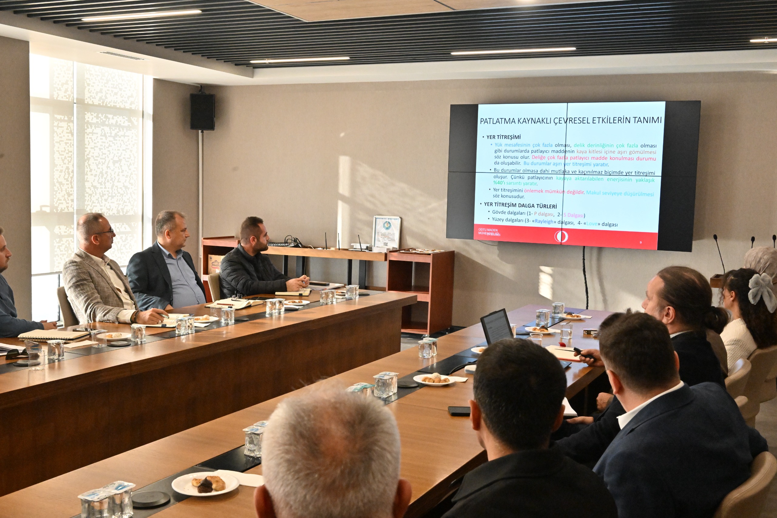 MUOSB'de Patlatma Faaliyetlerine ODTÜ Destekli Önlem