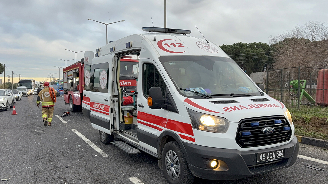 Turgutlu’da feci kaza: 1 ölü