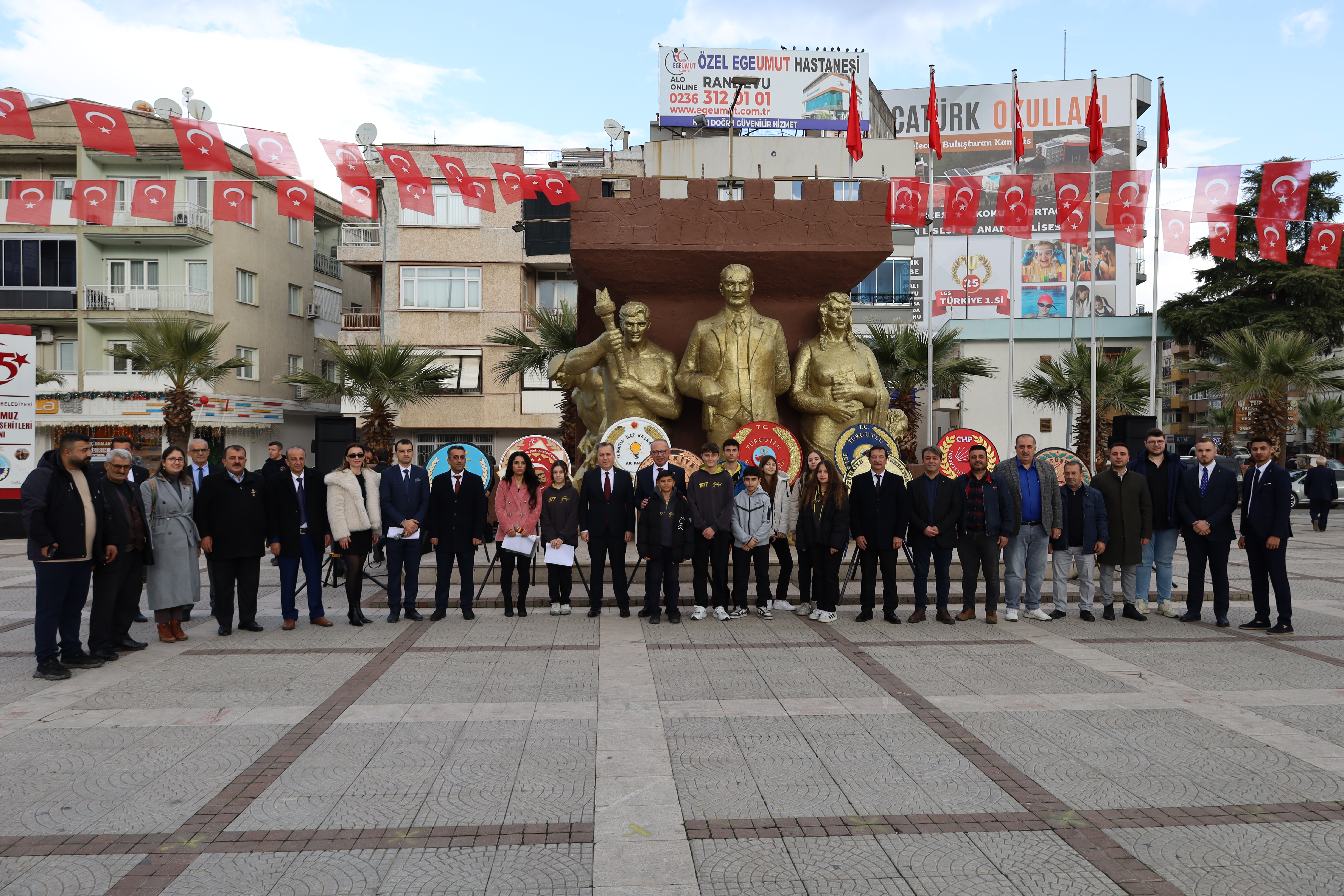 Atatürk’ün Turgutlu’ya Gelişinin 103. Yılı Kutlandı