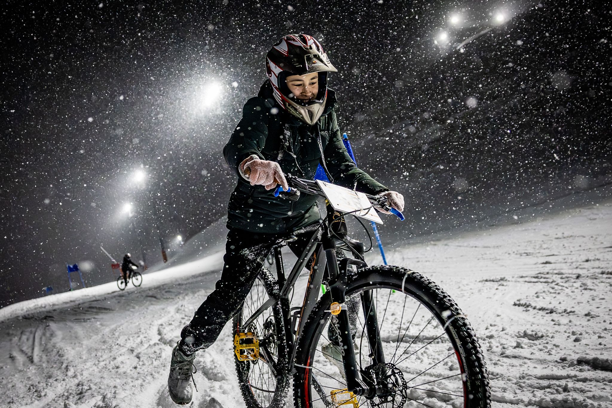 Manisalı Sporcular Snowbike Türkiye Şampiyonası’nda Zirveye Çıktı