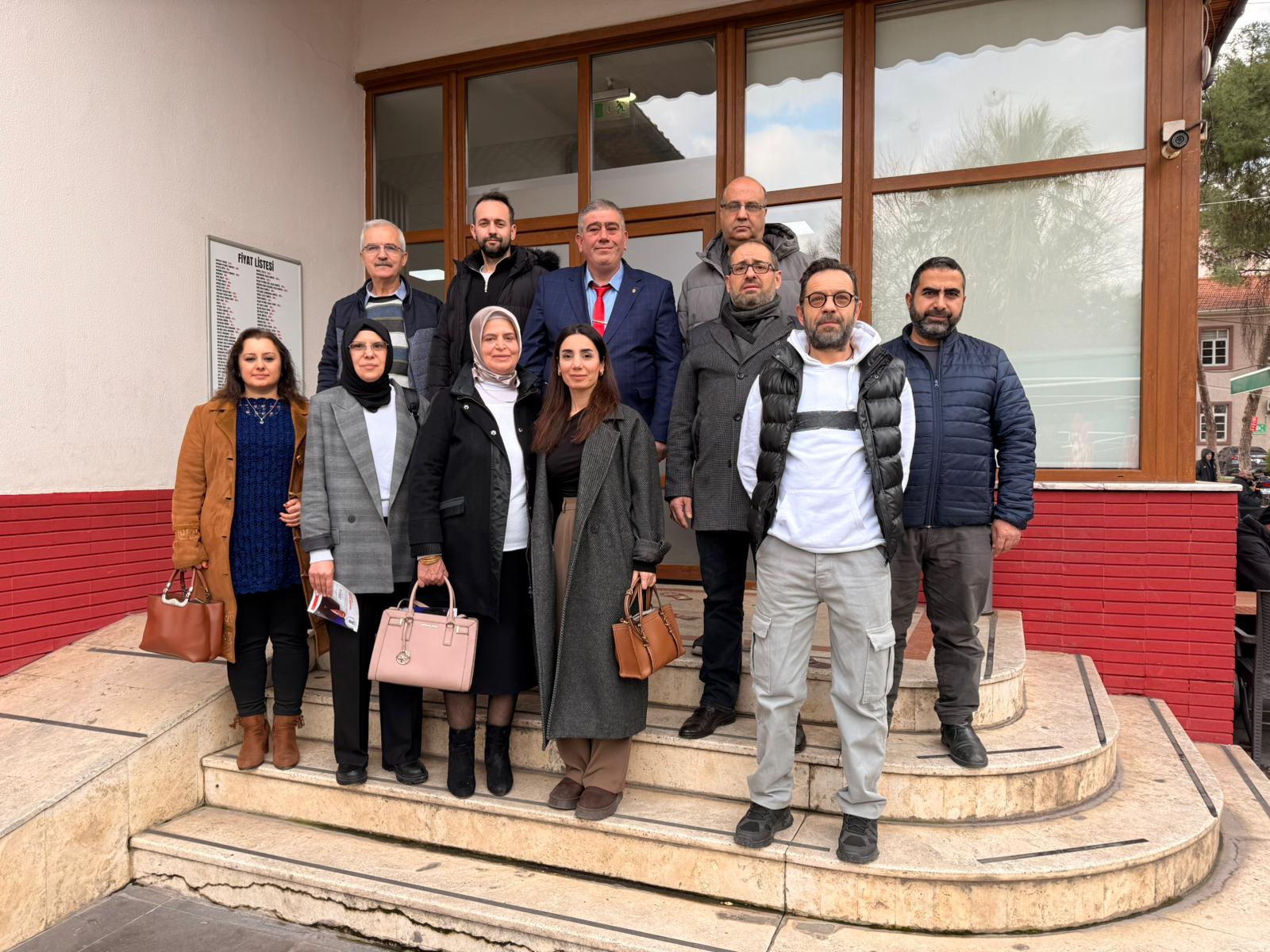 Başkan Çiçekçi Yönetimiyle Buluştu: 