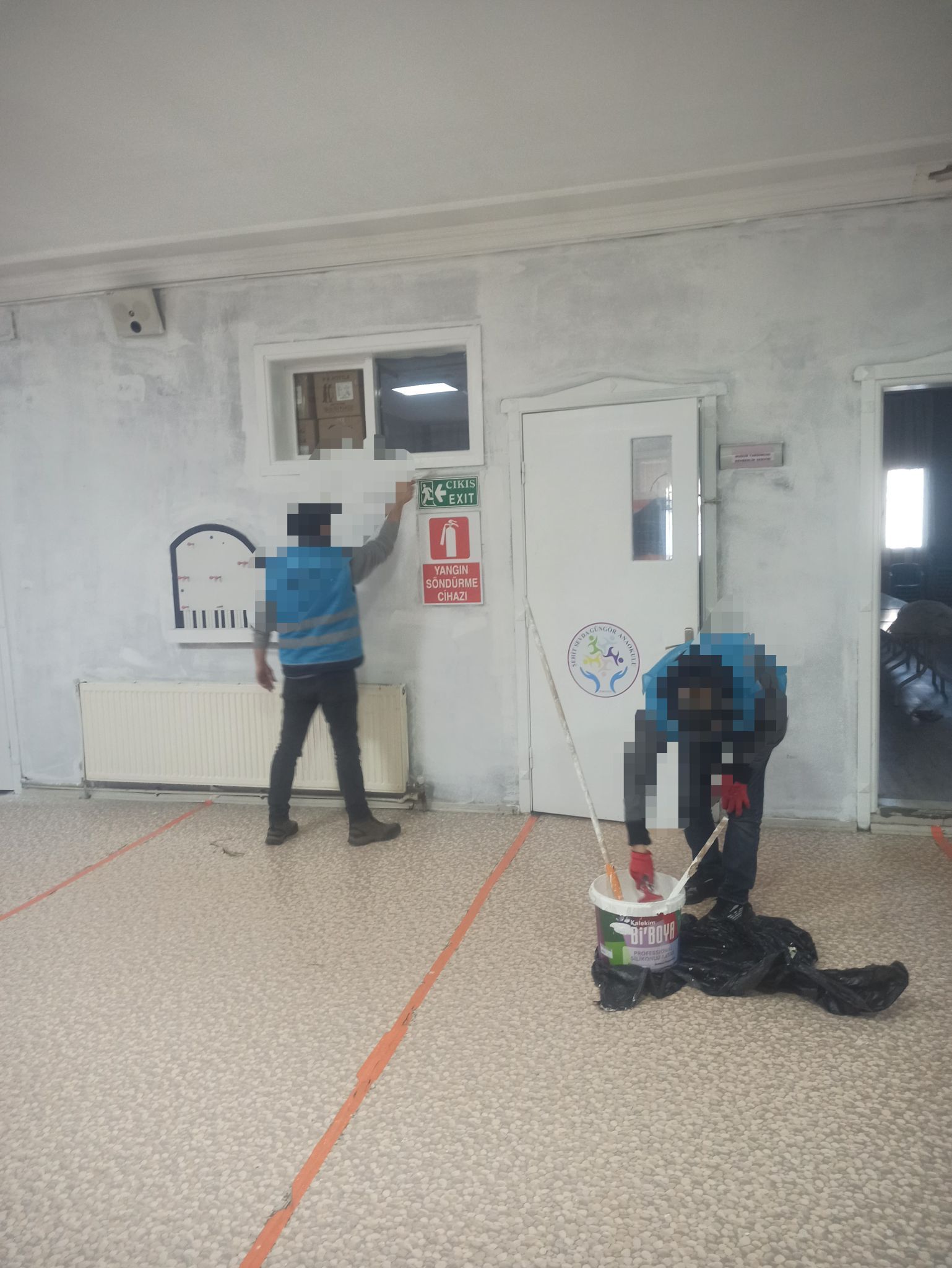 Turgutlu'da yükümlüler okulları yeni döneme hazırladı