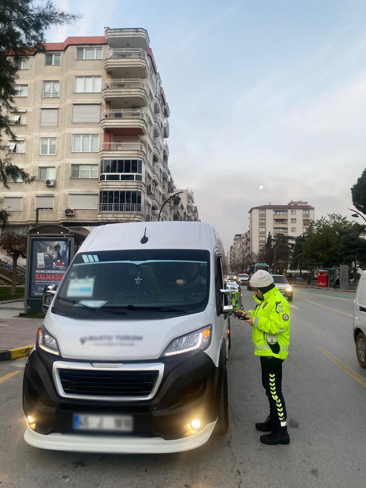 Manisa’da Okul Servislerine Sıkı Denetim